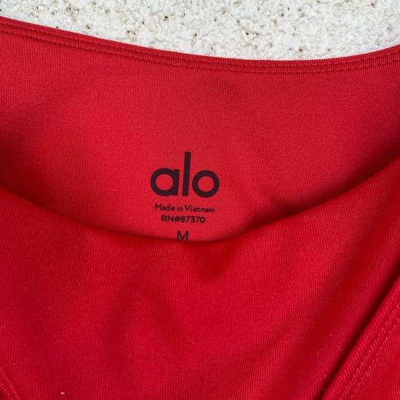 ALO Yoga Red Sports Bra - Picture 5 of 5